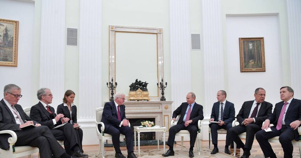 Путин: Мы готовы работать над развитием российско-германских отношений