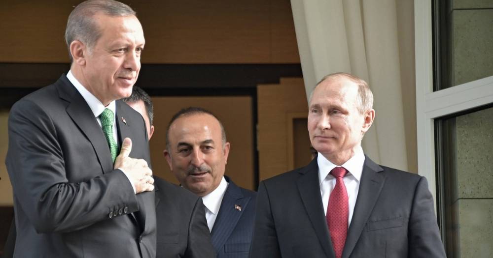 Путин поздравил Эрдогана с национальным праздником Турции