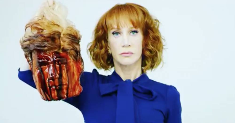 Спецслужбы США заинтересовались фотографией актрисы с отрезанной головой Трампа