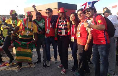 Тысячи чилийцев и камерунские сувениры: Москва принимает матч Кубка конфедераций