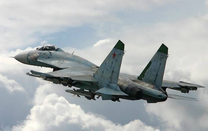 Видео: Су-27 отогнал истребитель НАТО от самолета Шойгу