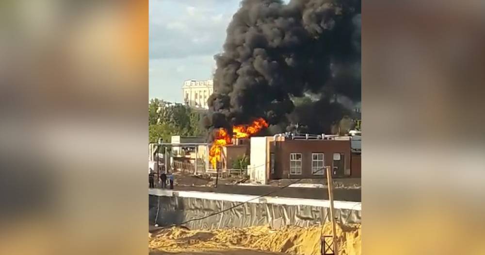 В Москве вспыхнул пожар в НИИ органической химии