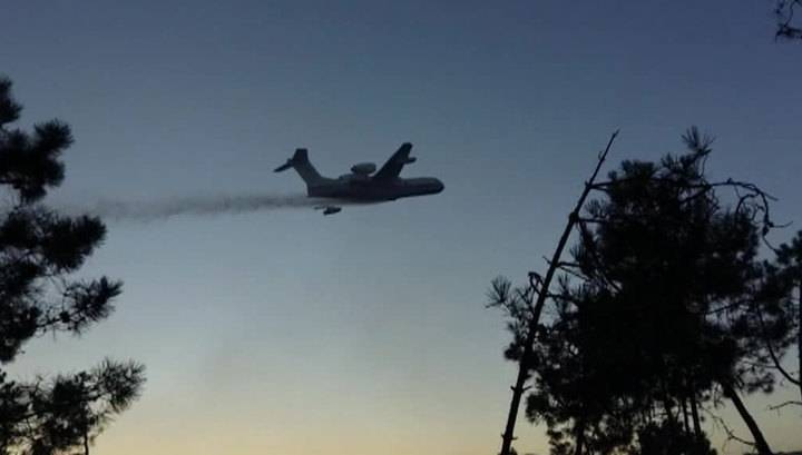 Самолет-амфибия МЧС поможет бороться с лесными пожарами в Бурятии