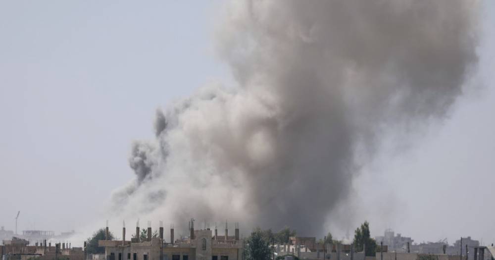 Более 30 человек погибли после удара ВВС коалиции по зданию тюрьмы в Ракке