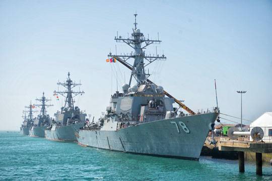 ВМС США заявили о сокращении своего преимущества на море перед Россией и Китаем