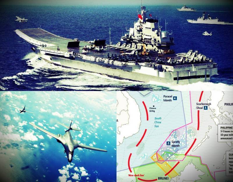 Операция НОАК по выдворению ВМС США из Южно-Китайского моря. Детали «Бьендонгской зоны A2/AD»