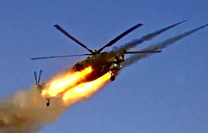 Русские вертолеты вблизи: сирийцы сняли захватывающее видео