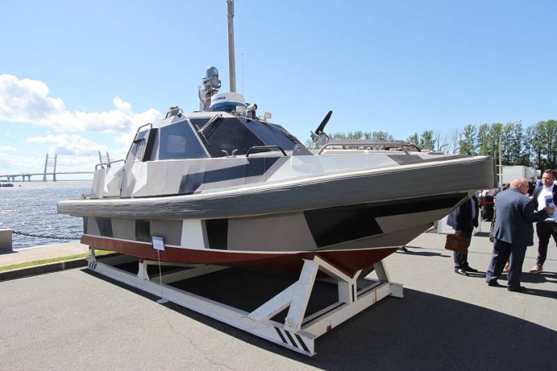 Необитаемые морские аппараты на военно-морском салоне МВМС-2017