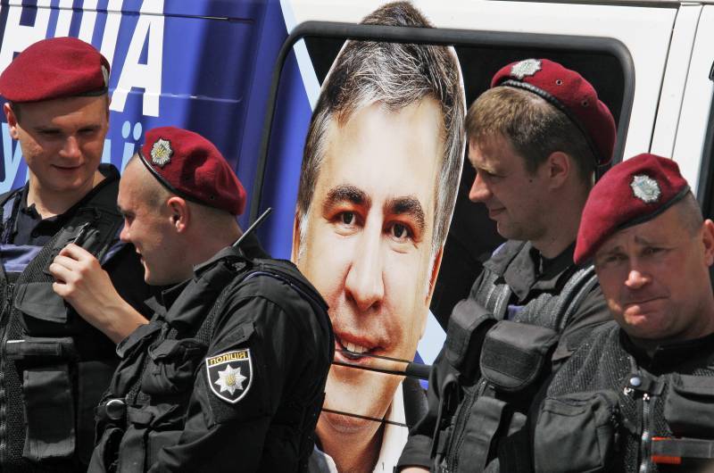 Сторонники Саакашвили собрались на украино-польской границе