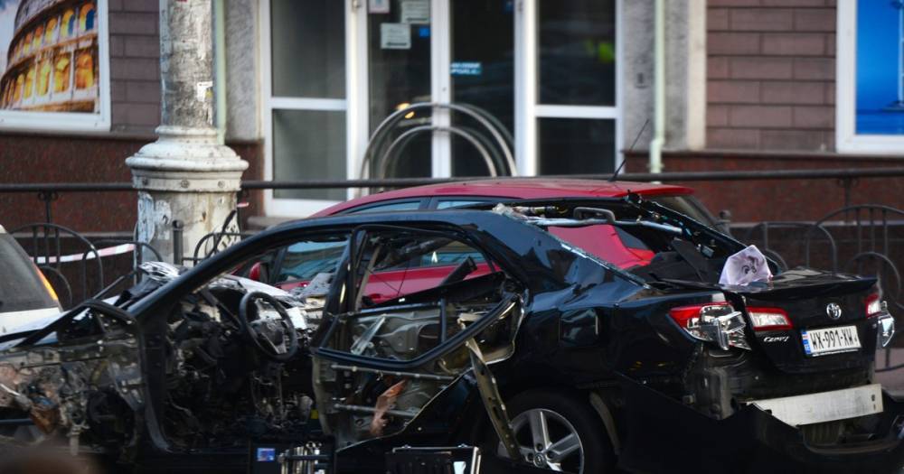При взрыве автомобиля в Киеве пострадала модель Dior