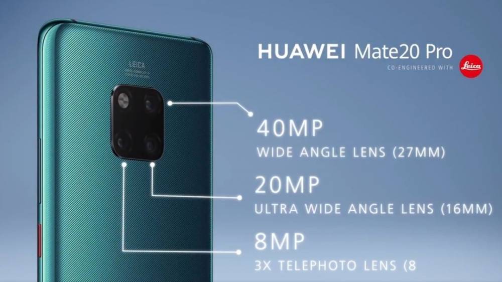 Huawei представила новые модели смартфонов, оснащенные тройными камерами