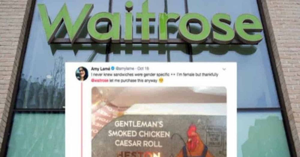 Waitrose вынудили извиниться и сменить название якобы сексистского сэндвича