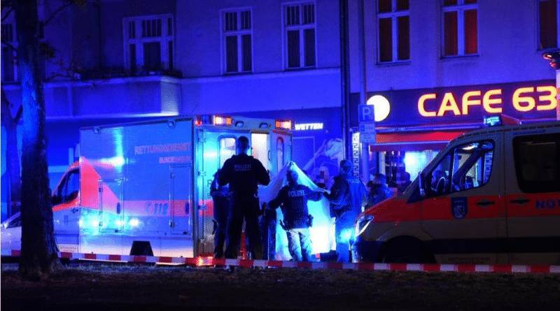 Стрельба в Берлине: погибла женщина, тяжело ранен мужчина