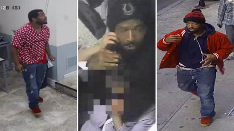 NYPD просит помочь найти серийного грабителя, орудующего в центре города