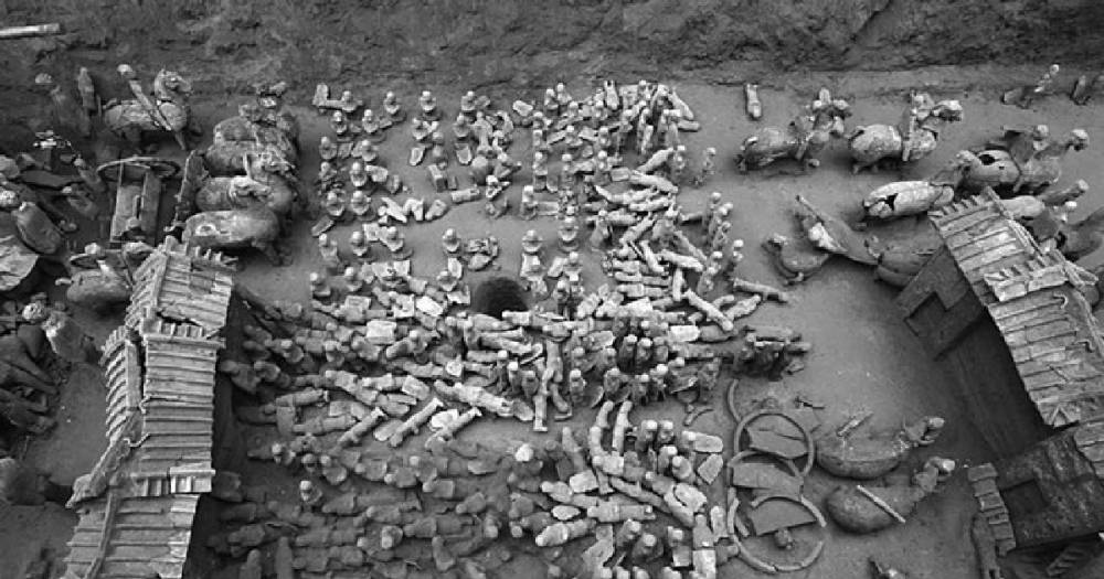 В Китае археологи обнаружили мини-версию Терракотовой армии