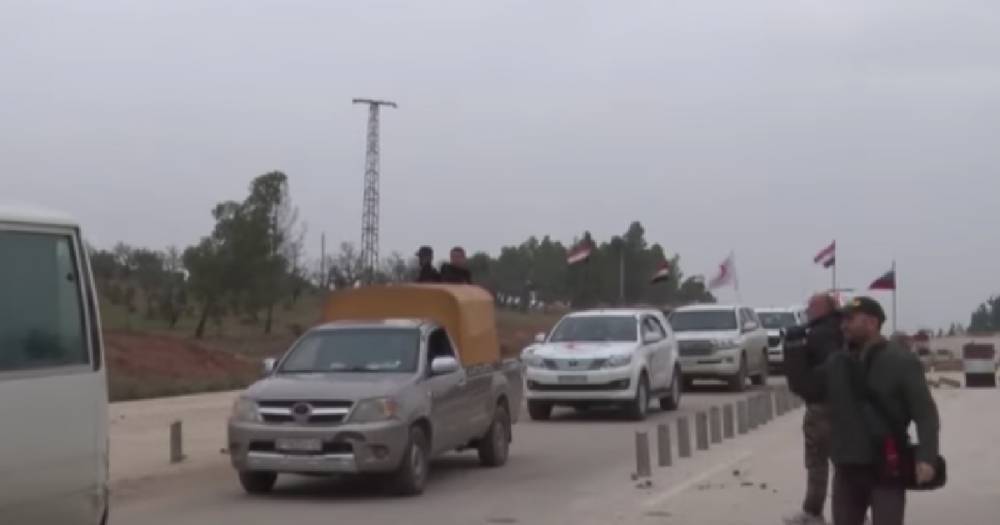 Минобороны показало видео обмена пленными в Сирии