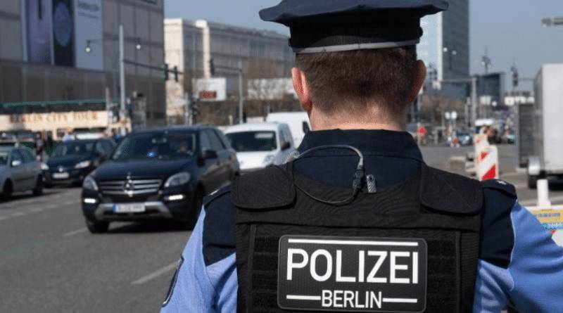 В прошлом году в Берлине на службе был ранен 2581 полицейский