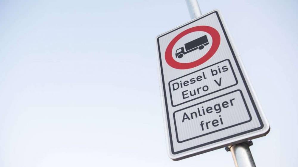 Запрет дизельных автомобилей: в этих немецких городах движение ограничено
