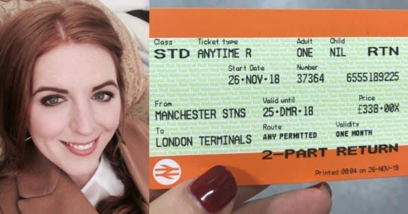 Билет на поезд из Манчестера в Лондон обходится дороже, чем рейсы в Нью-Йорк