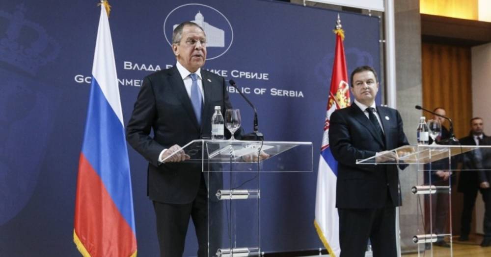 Лавров заявил, что Россия и Сербия становятся объектами неприкрытого давления