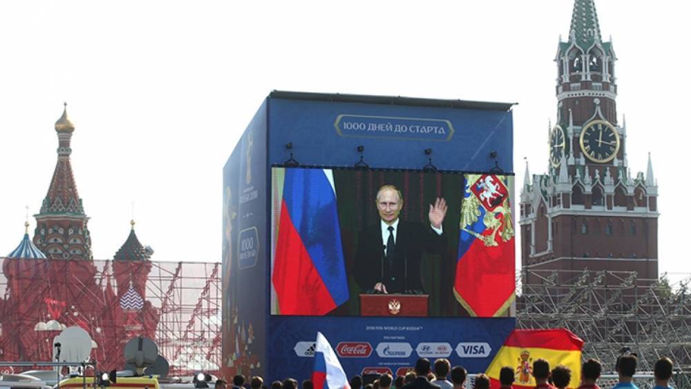 Путин и Инфантино сыграли в футбол в Кремле: опубликован ролик, посвященный ЧМ-2018