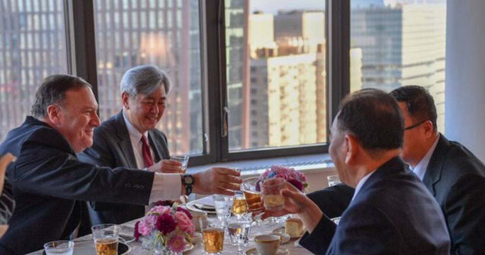 Госсекретарь США рассказал о хорошем ужине с представителем КНДР