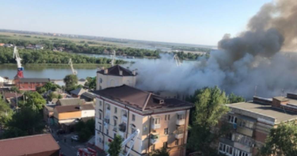 Пожару в ростовском общежитии присвоен ранг повышенной сложности