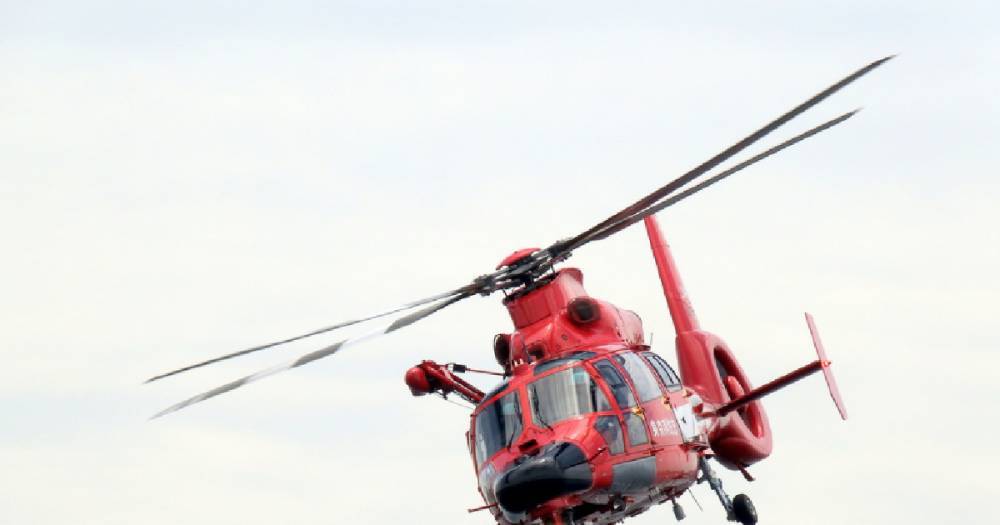 В горах Японии пропал спасательный вертолёт