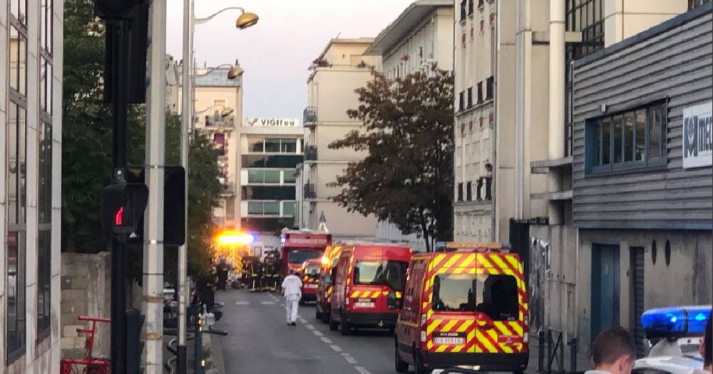 Во Франции при пожаре пострадали 22 человека