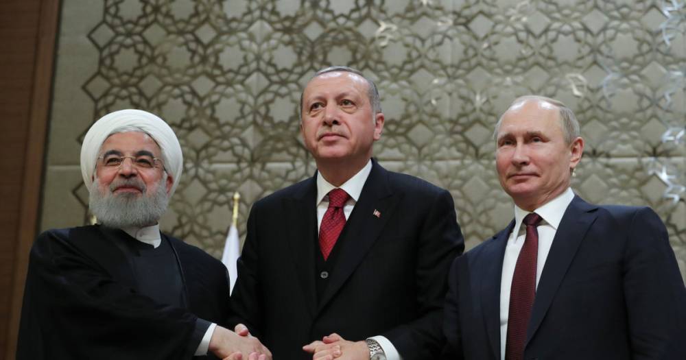 Лидеры России, Ирана и Турции начали переговоры в Тегеране