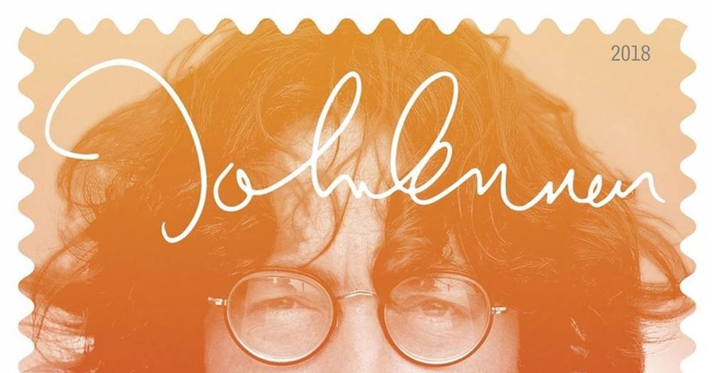 Почтовая служба США выпустила марку в честь Джона Леннона