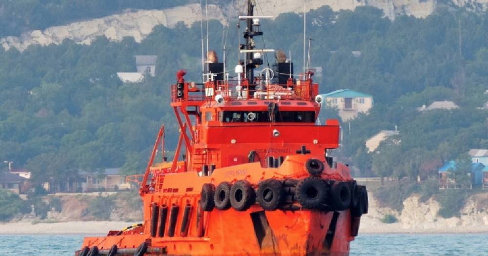 У берегов Крыма спасён экипаж затонувшего буксира