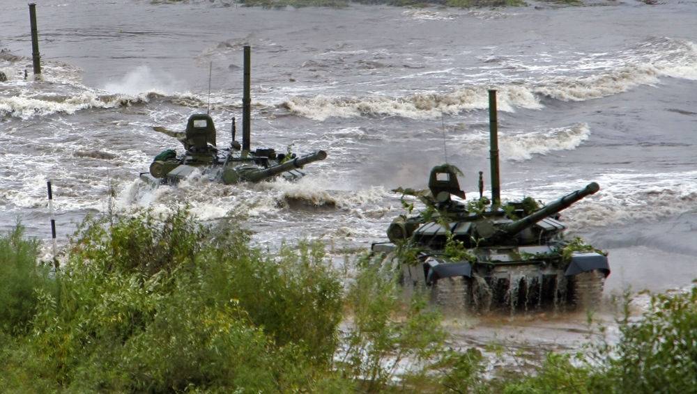 В СМИ рассказали о танках России, который ездят под водой