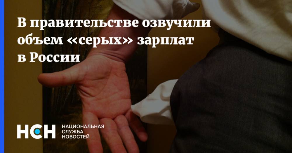 В правительстве озвучили объем «серых» зарплат в России