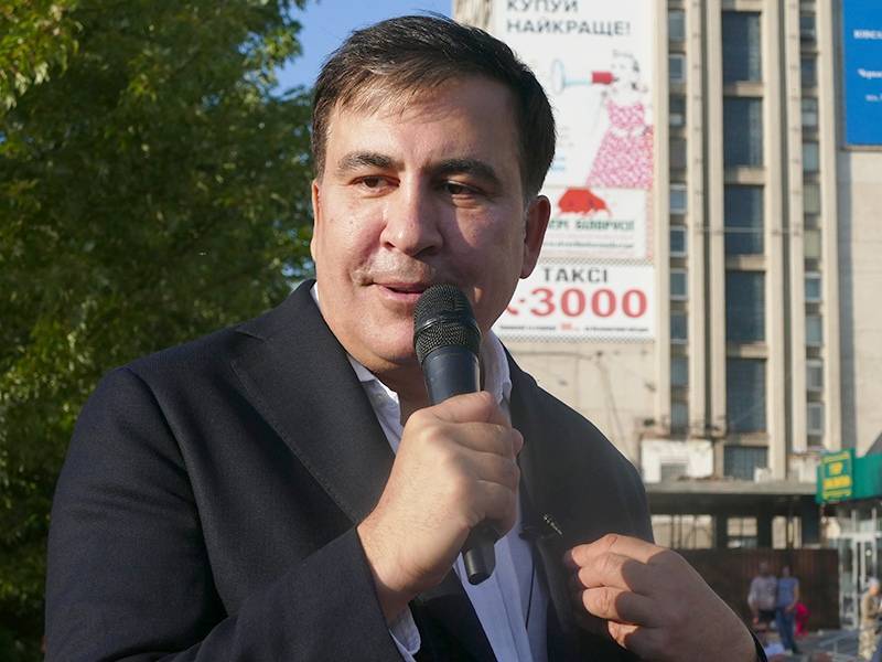 Саакашвили бежит с Украины