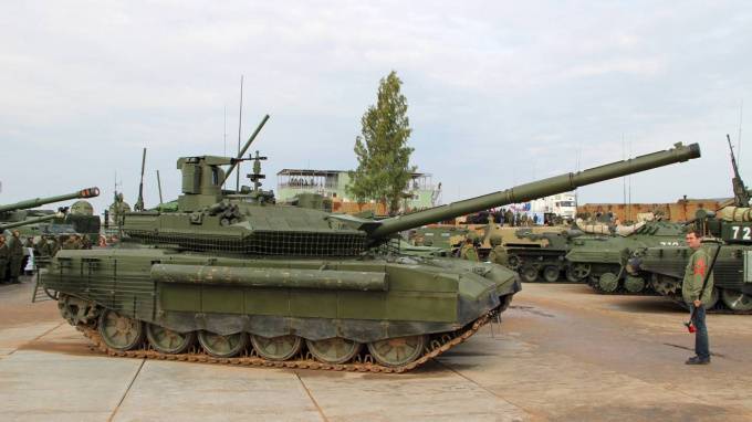 Армия России получила новые танки Т-90М