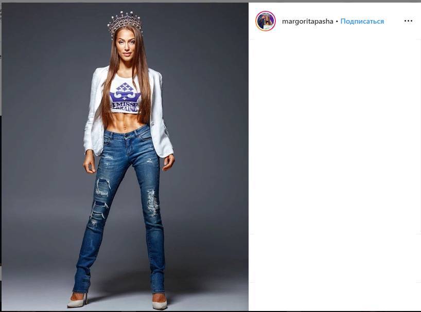 «Мисс Украина» не стала давать интервью на украинском языке