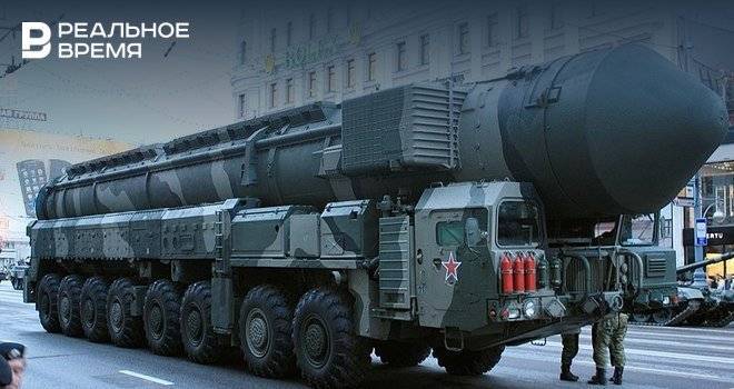 С Плесецка запустили межконтинентальную баллистическую ракету «Тополь-М»