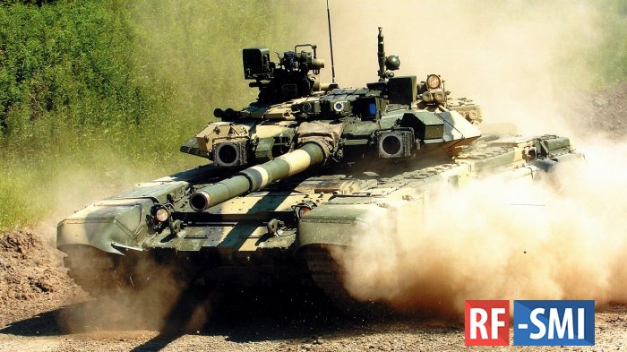 Российская армия получила новые танки Т-90М