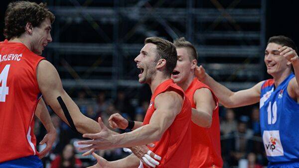 Волейболисты сборной Сербии завоевали золото чемпионата Европы