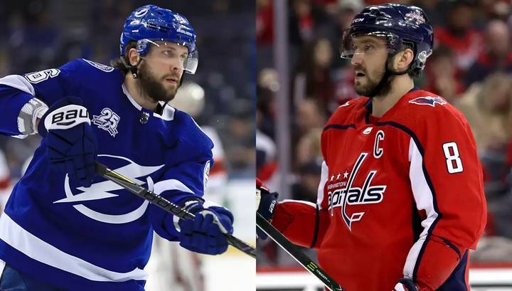 Кучеров и Овечкин вошли в Топ-10 лучших хоккеистов НХЛ
