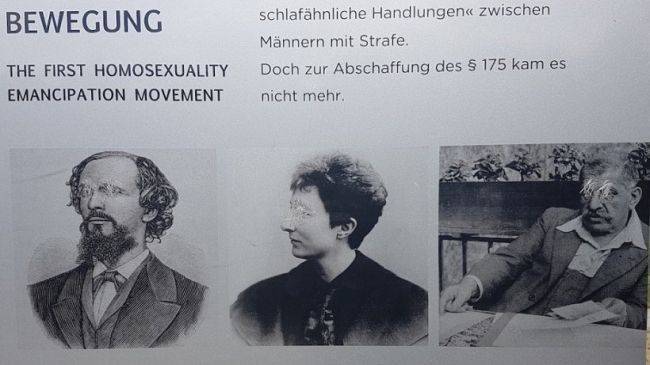 В Берлине повредили памятный знак основателям движения за права геев