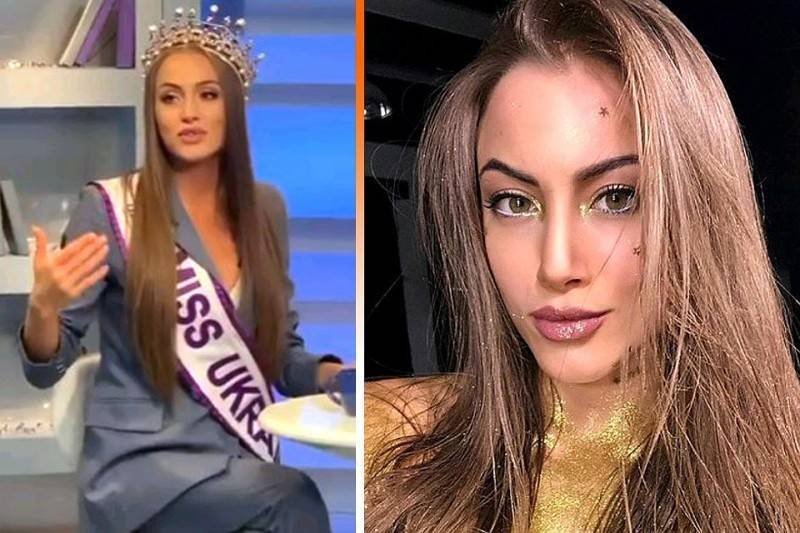Мисс Украина не захотела говорить на украинском