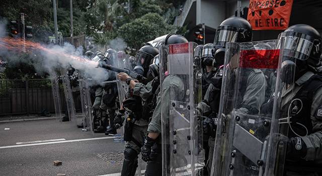 В ходе новых протестов в Гонконге задержаны свыше 50 человек