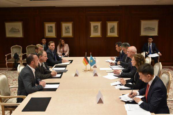 Германия и Казахстан договорились об общих проектах на 700 млн евро