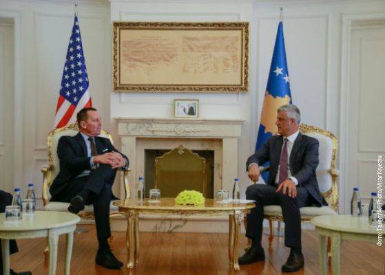Спецпредставитель президента США по Косово встретился с Хашимом Тачи