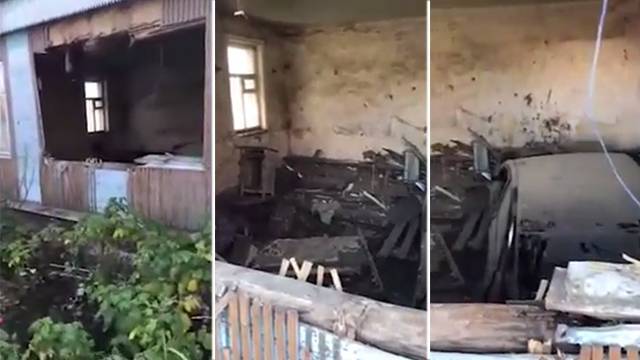 Видео: Hyundai влетел через окно в частный дом в Саранске