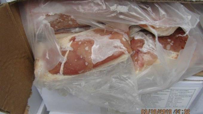 В Петербурге задержали 27 тонн утиного мяса из Китая