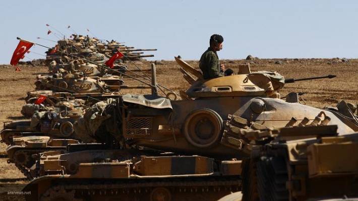 Турецкая армия ударила по курдским отрядам SDF, расположенным в сирийском Телль-Абъяде