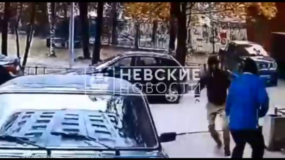 НЕВСКИЕ НОВОСТИ публикуют видео поножовщины на Комендантском проспекте
